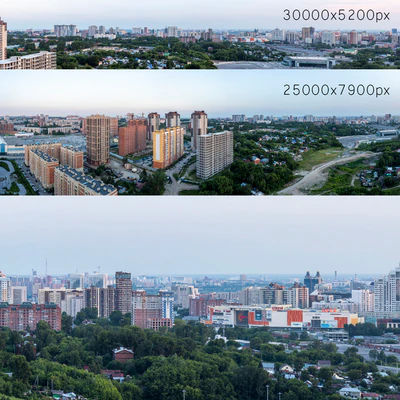 Panoramas of Novosibirsk. 2 pcs — Ver 1