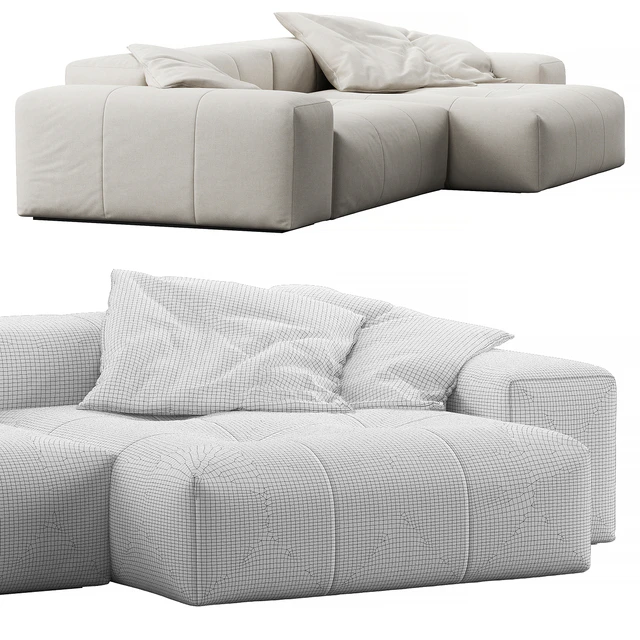 Pixel Corner Sofa by Saba — Descargar