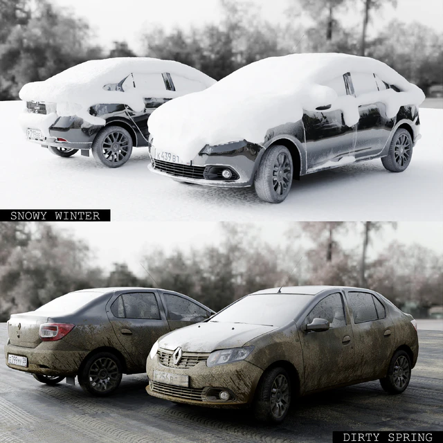 Renault Logan 2016 4 сезона — Скачать