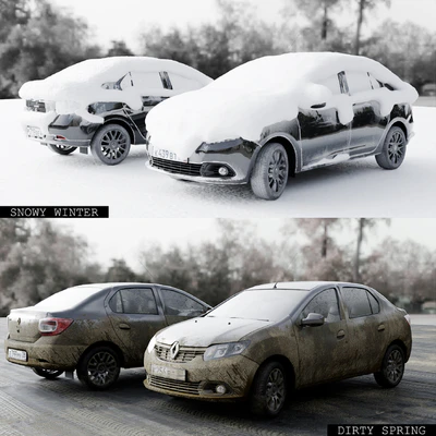 Renault Logan 2016 4 сезона — Вид 2