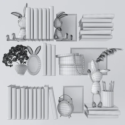 Decorative set in the nursery 2 — Ver 2