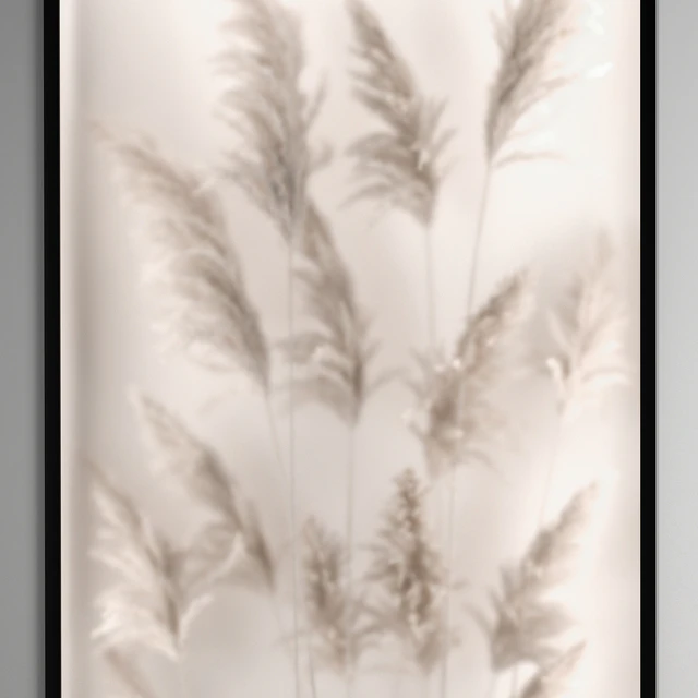 Phytomodule, phytobox and a vertical garden of dried flowers in a niche behind translucent glass cortaderium. Bouquet 282. — Descargar