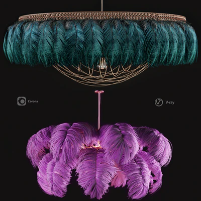 Feather Modern Chandeliers — Вид 2