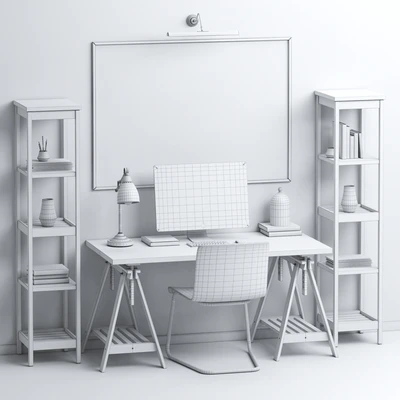 IKEA workplace set — Ver 2