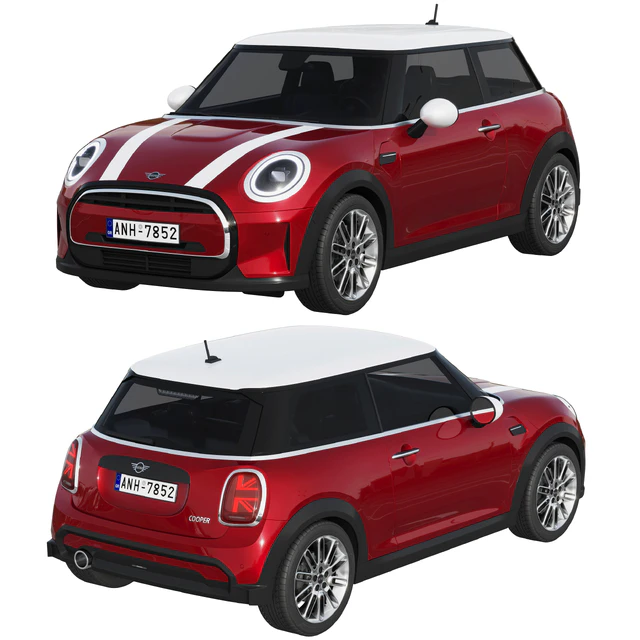 Mini Cooper 3-door 2022 — Скачать