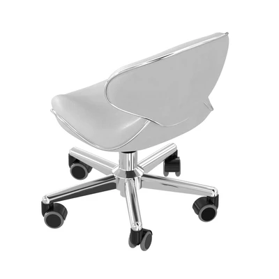 Salon Smart Ergonomic Pedicure Stool Gray — Ver 3