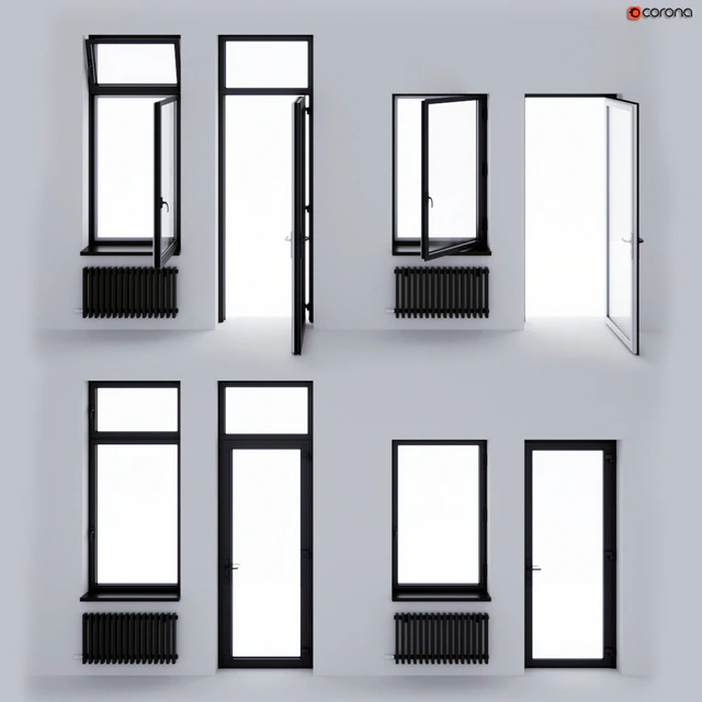 Aluminum window and balcony door ALUMIL — Descargar