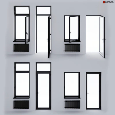 Aluminum window and balcony door ALUMIL — Ver 1