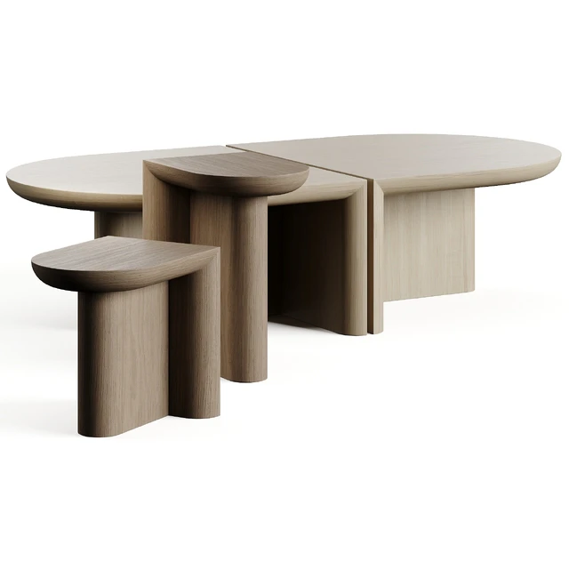 WeWood RE-FORM Coffee Side Tables — Скачать