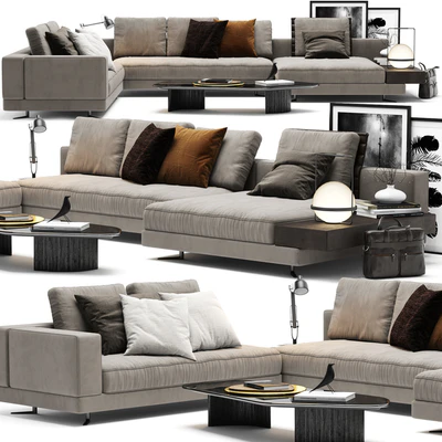 Minotti White Sofa — Ver 1
