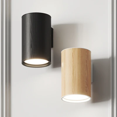 Zero Wood Wall Lamp — Ver 1