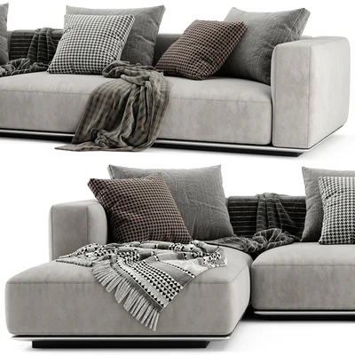 Flexform Grandemare Chaise Longue Sofa — Ver 2