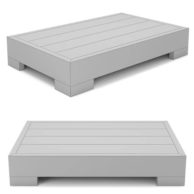 RH Outdoor Ubud coffee table — Скачать