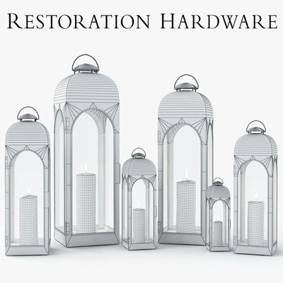 Restoration Hardware - Duomo Lantern — Ver 2