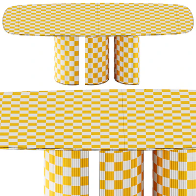 Plai Rectangular Crystal Table by Eforma — Ver 2