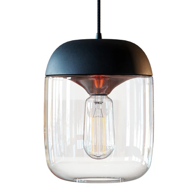 Acorn Black Hanging Lamp by Vita copenhagen — Ver 1