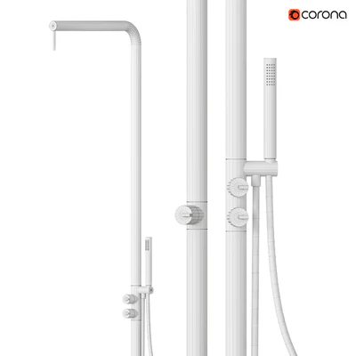 Quadrodesign CD018 | Shower rack — Ver 2