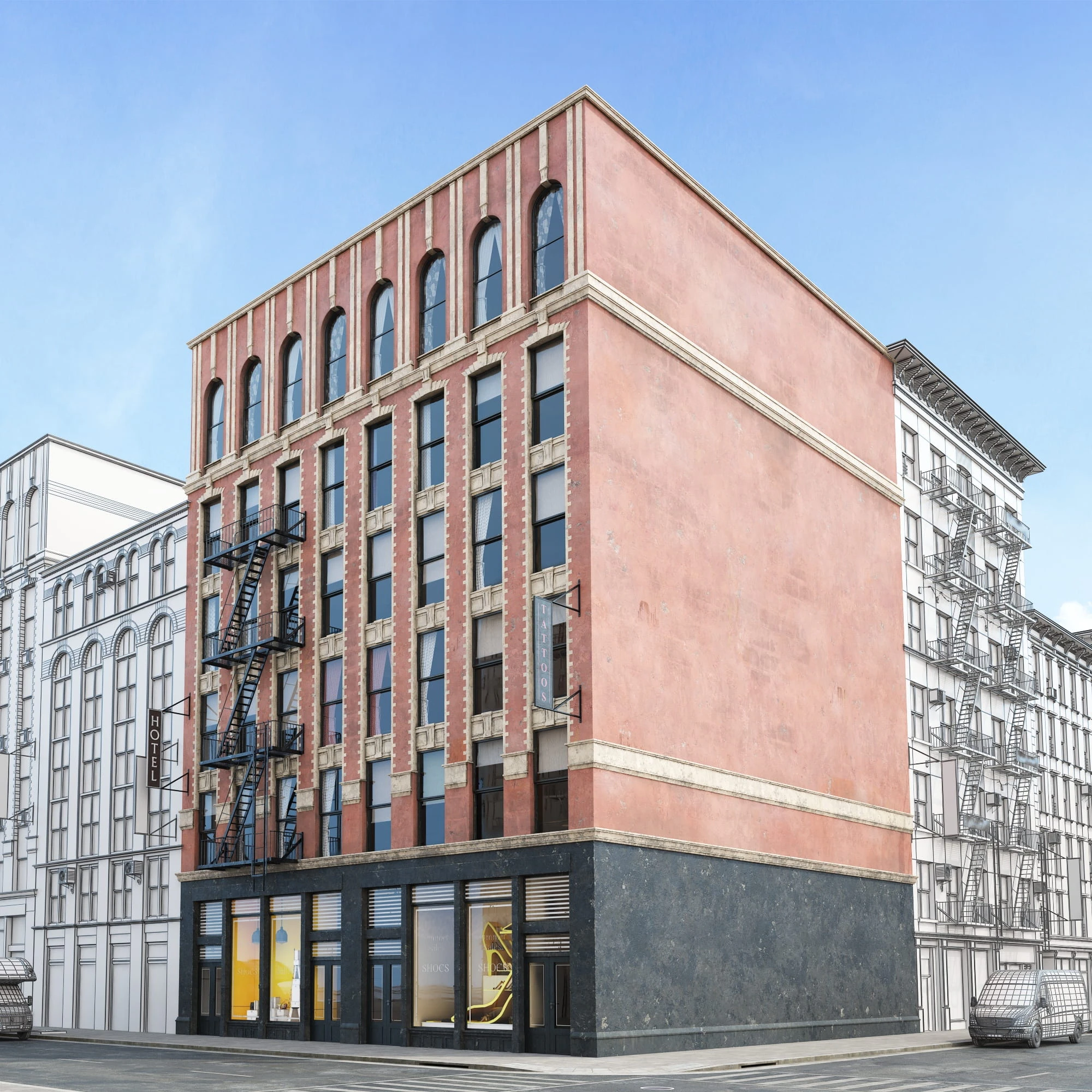 new york style buildings 056 — Descargar