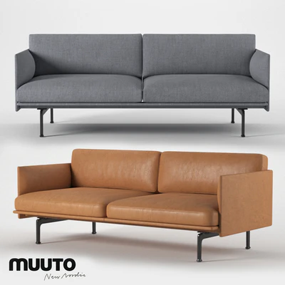 Muuto outline series sofa 170 — Вид 1