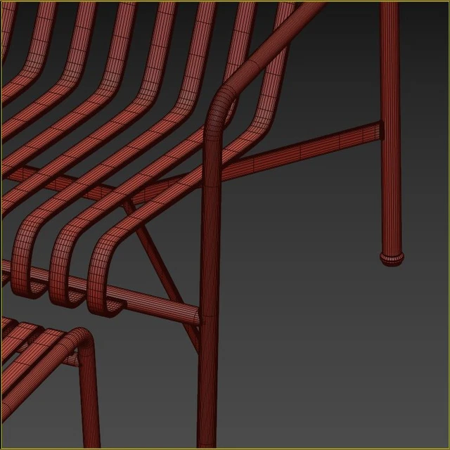Hay Palissade Lounge Chair High with table — Descargar