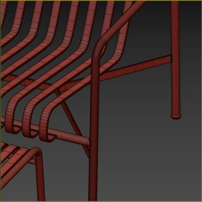 Hay Palissade Lounge Chair High with table — Ver 3
