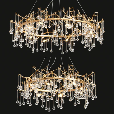 Droplight Chandelier by OasisLamps — Ver 1
