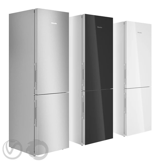 MIELE Two-compartment refrigerator KFN29683D in three colors — Descargar