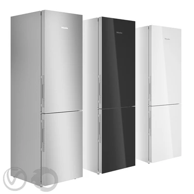 MIELE Two-compartment refrigerator KFN29683D in three colors — Ver 1
