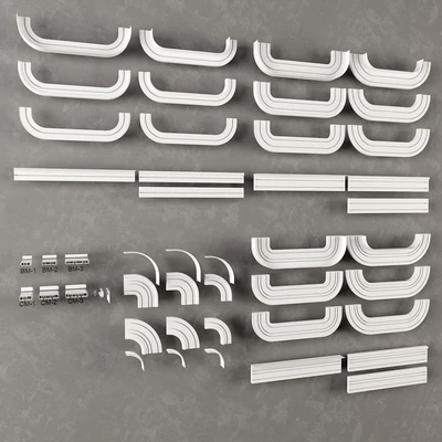 Plastic ceiling cornice Moller — Ver 1
