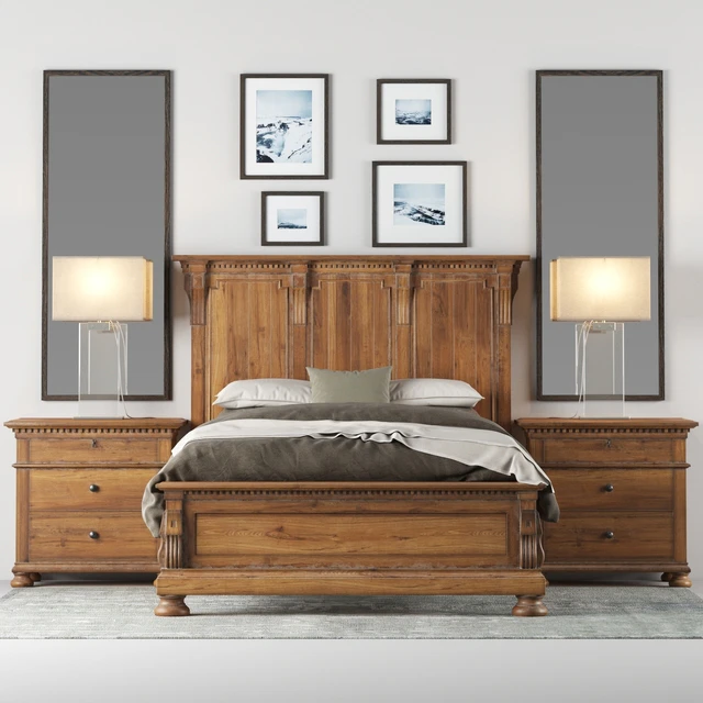 Restoration Hardware ST.JAMES PANEL BED — Скачать