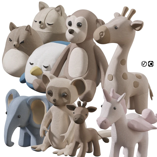 Kids Furniture Composition | 8 — Descargar