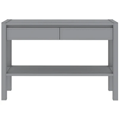Adelita Oak Console Table with 2 Drawers — Ver 2