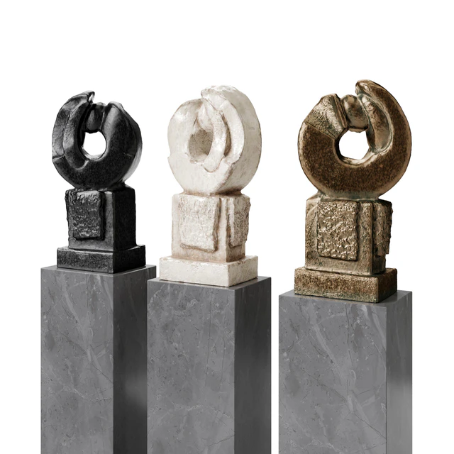 Abstract Ring sculpture — Descargar