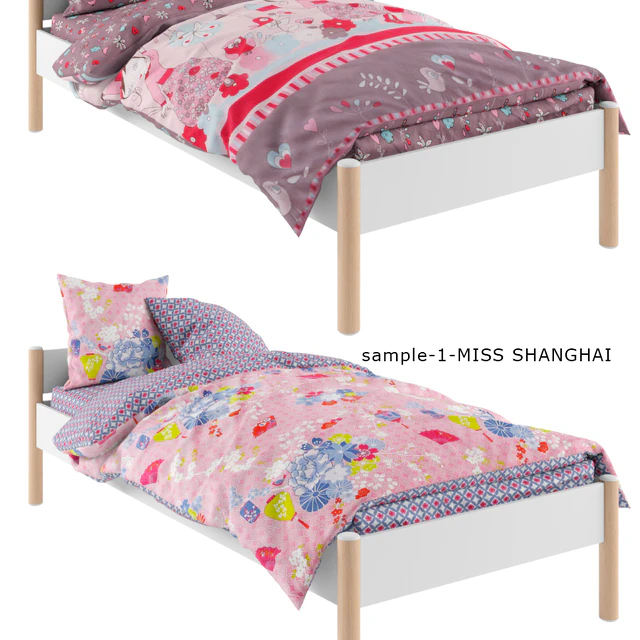 Bed linen for the girl 01 — Descargar