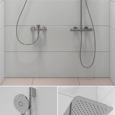 Mixers for bath and shower Ravak set 10 — Ver 2