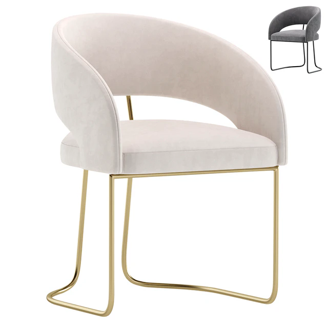 Chair ALLEN by Cazarina Interiors 2 Colors Version — Descargar
