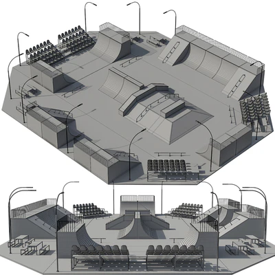 Скейт парк — Вид 3