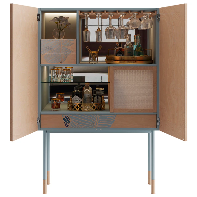 1st DIBS 21st Century Basjoo Bar Cabinet — Descargar
