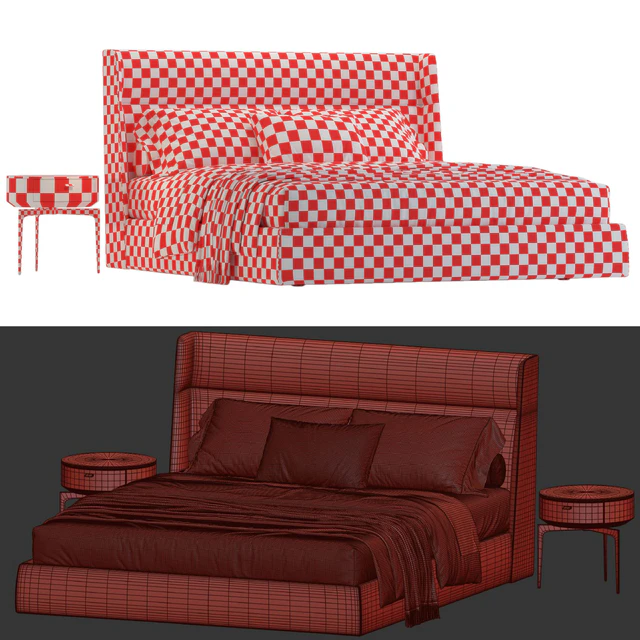 Poliform CHLOE Bed — Descargar