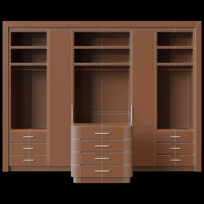 Wardrobe with island — Ver 2