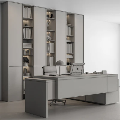 Boss Desk - Office Furniture 539 — Вид 2
