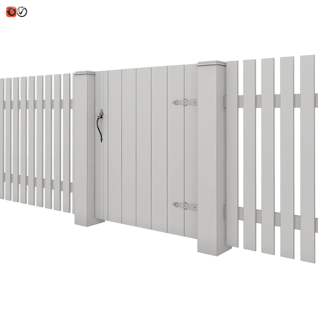 White picket fence 02 — Скачать