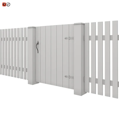 White picket fence 02 — Вид 2