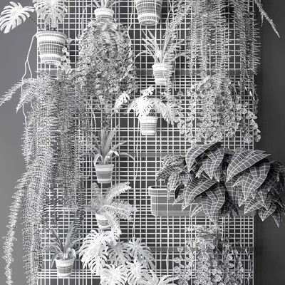 JC Wall Grid Plant Pot — Вид 2