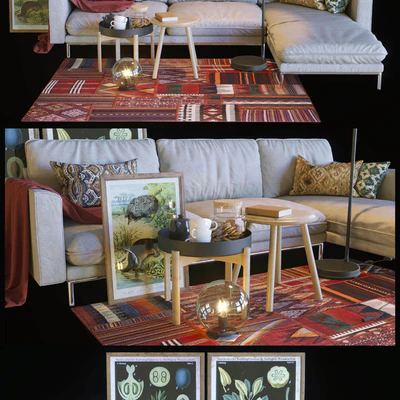 Hülsta + IKEA, Sofa set — Ver 2