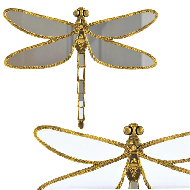 Wall Decoration Dragonfly Mirror — Скачать