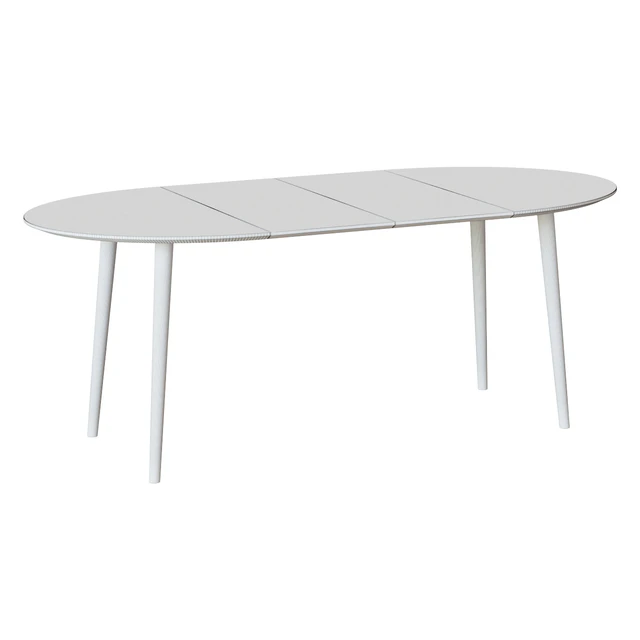 Oakland table white oval — Descargar