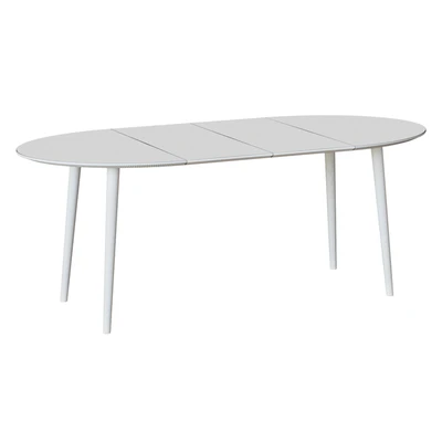 Oakland table white oval — Ver 2
