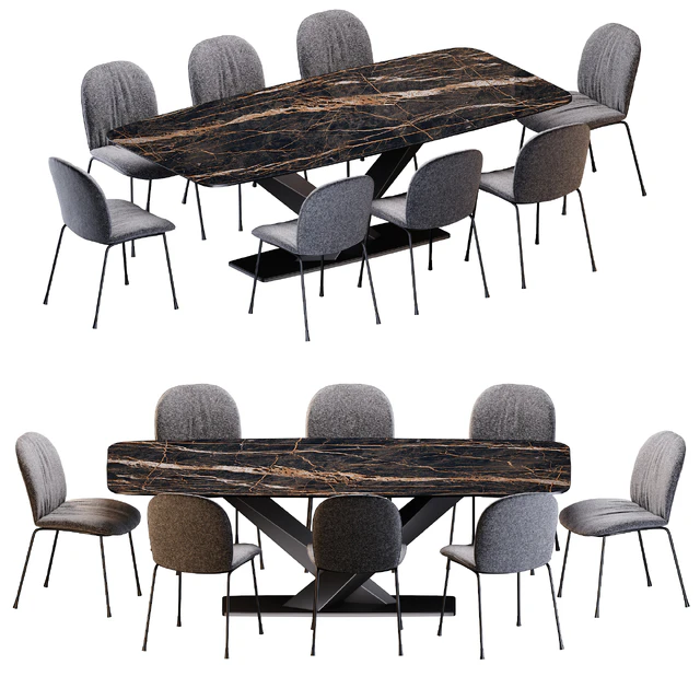 Cattelan Italia Tina chair Stratos Keramik table — Скачать
