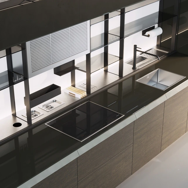 Итальянская кухня Valcucine Artematica New Logica — Скачать
